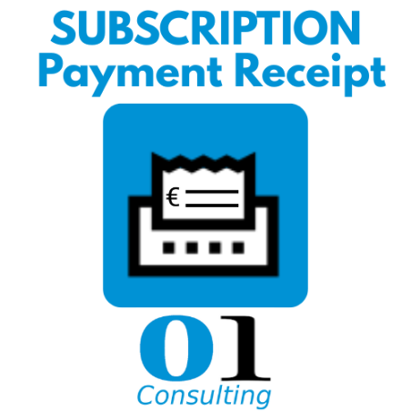 Module reçu de paiement de cotisation pour Dolibarr